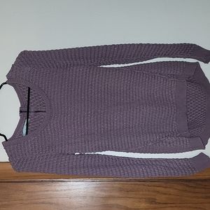 Purple tunic sweater